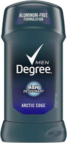 img 4 attached to 🥶 Degree Men Arctic Edge Deodorant Stick - 48-Hour Antiperspirant Protection - 3 oz