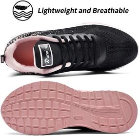 img 2 attached to 👟 RomenSi Women's Air Athletic Running Sneakers: Fashionable, Breathable, and Versatile Sport Shoes for Gym, Walking, Tennis, and More! (US5.5-10 B(M))