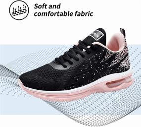 img 1 attached to 👟 RomenSi Women's Air Athletic Running Sneakers: Fashionable, Breathable, and Versatile Sport Shoes for Gym, Walking, Tennis, and More! (US5.5-10 B(M))