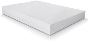 img 3 attached to 🛏️ Everest Supply Polyzip Box Spring Mattress Encasement - Queen 60"x80", 9-11" PZ Depth: Machine Washable, Non-Waterproof, Breathable Zippered 6 Side Cover
