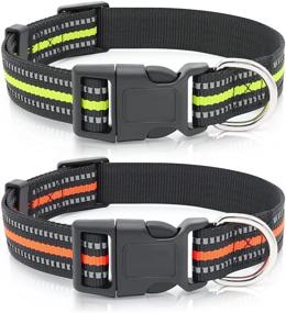 img 4 attached to Vizbrite Collar Reflective Ajustable X Large