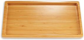 img 4 attached to 🌿 Bamboo Tea Serving Tray – All-Natural and Organic