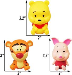img 2 attached to 🎂 Winnie The Pooh Party Cake Topper: The Perfect Decoration for Birthday and Baby Shower Cakes