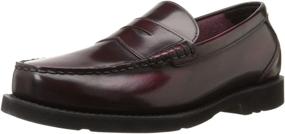 img 4 attached to Rockport Shakespeare Circle Penny Loafer Black Men's Shoes