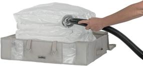 img 4 attached to Compactor Storage Solution Comforters Blankets Storage & Organization and Clothing & Closet Storage