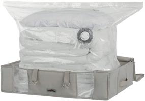 img 3 attached to Compactor Storage Solution Comforters Blankets Storage & Organization and Clothing & Closet Storage
