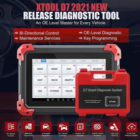 img 3 attached to 🧰 2021 XTOOL D7 Автомобильный диагностический сканер: Двунаправленное управление, OE Диагностика всех систем, 28+ Сервисов, Программирование ключей и многое другое!