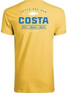 👕 costa del mar t shirt dark heather xl: superior quality and comfort for all-day style logo