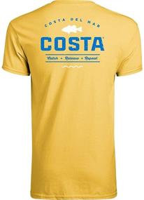 img 1 attached to 👕 Costa Del Mar T Shirt Dark Heather XL: Superior Quality and Comfort for All-Day Style