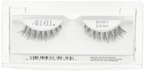 img 2 attached to 💃 Ardell Baby Demi Wispies: Superior Black Eyelashes for Alluring Eyes