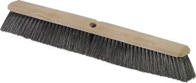 img 1 attached to 🔳 Carlisle Flo-Pac Plastic Block Sweep, 24" Length x 2.5" Width, Black - Polypropylene Bristles, 3.25" Bristle Trim