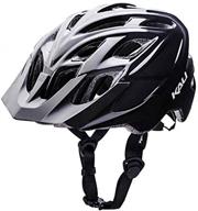 kali protectives chakra solo half size cycling helmet in solid black – s/m size logo