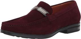 img 4 attached to 👞 STACY ADAMS Reginald Medium Men's Loafer Shoes in Loafers & Slip-Ons