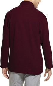 img 1 attached to 👕 Stylish Van Heusen Men's Flex 1/4 Zip Ottoman Solid Shirt: Comfortable & Versatile!