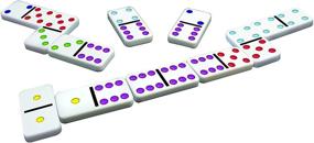 img 1 attached to 🎲 Double Dominoes Game by TCG Toys - Fun Games for All!