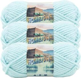 img 4 attached to 🧶 Lion Brand Yarn 135-117-3 3-Packs, Louisville Julep Yarn, Pack of 3