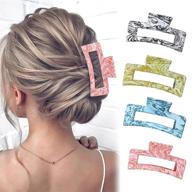 nanssigy tortoise barrettes celluloid accessories hair care logo