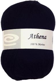 img 1 attached to Elegant Yarns Athena Yarn Black