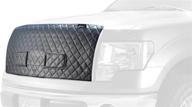 protect your vehicle with fia wf922-7 custom fit winter front/bug screen in sleek black logo