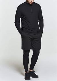 img 2 attached to TSLA Pullover Performance Athletic Quarter Zip