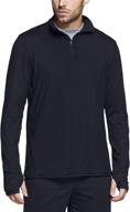 tsla pullover performance athletic quarter zip logo