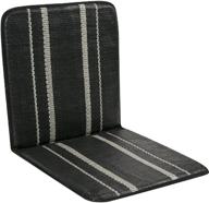 🪑 enhance your comfort with kool kooshion standard size ventilated seat cushion - black logo