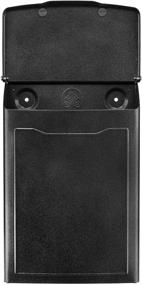 img 1 attached to Architectural Mailboxes 2681B Black Marina Wall Mount Mailbox - Sleek, Compact Design for Small Spaces