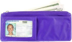 img 2 attached to Big Skinny Women's Jaguar Credit Card 💳 Wallet - Slim Design, Holds Up to 25 Cards