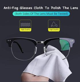 img 3 attached to 👓 Premium Reusable Anti-Fog Cloth: Easy Cleaning Wipe for Glasses, Camera Lens, Goggles & More - 2PC Set