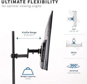 img 2 attached to Универсальная съемная опора VIVO 400x400 мм - MOUNT POLE4A