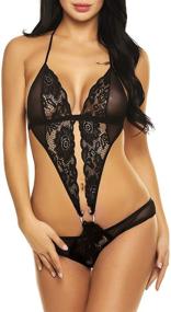 img 4 attached to Avidlove Women Lingerie Babydoll Bodysuit Women's Clothing