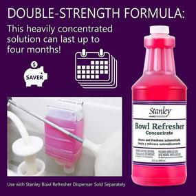 img 2 attached to 🚽 Stanley Home Products Bowl Refresher Concentrate: Auto-Cleans & Freshens Toilets Effortlessly- 32 fl. oz. (2 Pack)