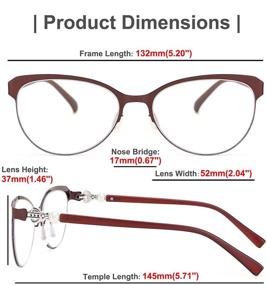 img 1 attached to Karsaer Progressive Multifocus Blocking Multifocal Vision Care in Reading Glasses