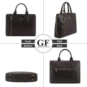 img 1 attached to Giorgio Ferretti Genuine Leather Handbag