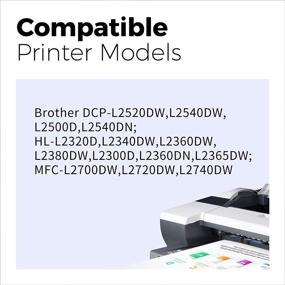 img 1 attached to 🖨️ MYCARTRIDGE Compatible Toner Cartridge Replacement for Brother TN-660 TN660 TN-630 TN630 - HL-L2380DW HL-l2300d HL- L2340DW HL-L2320D MFC-L2700DW MFC-L2740DW MFC- L2707DW (2-Black)