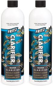 img 2 attached to Fritz Aquatics 2 Pack Water Clarifier for Aquarium - 16-Ounce Size for Clear and Pristine Water