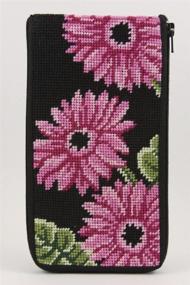 img 1 attached to Eyeglass Case Gerber Daisies Needlepoint