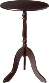 img 3 attached to 🏡 Home Furnishing Table in Dark Cherry by Frenchi Furniture