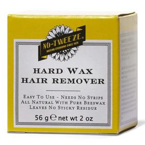 img 1 attached to 💆 No-Tweeze Classic Hard Wax Hair Remover: Effective and Gentle, 2 oz.