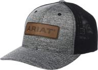 ariat box logo snapback cap for men logo