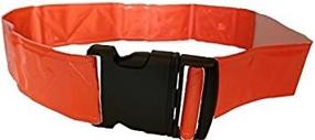 img 2 attached to VETERAN Reflective PT Belt - Military Glow Belt for Running - Safety Belt - Orange