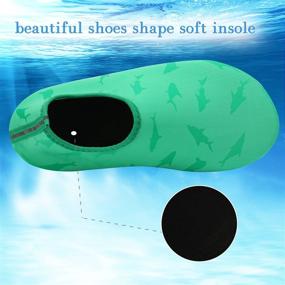 img 1 attached to 👣 ANLUKE Color Changeable Water Shoes: Barefoot, Quick-Dry Aqua Yoga Socks for Men and Women - Ideal for Beach, Swim, and Surf