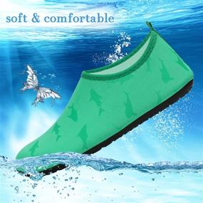 img 2 attached to 👣 ANLUKE Color Changeable Water Shoes: Barefoot, Quick-Dry Aqua Yoga Socks for Men and Women - Ideal for Beach, Swim, and Surf