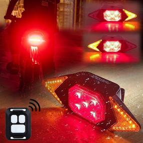 img 4 attached to 🚴 2022 Brightest Bike Indicators: Rechargeable Rear Bicycle Light with Smart Wireless Remote Control - Waterproof & Luces Para Bicicleta - Best Bike Turn Signals for Handlebars, Saddle Rears, & Cargo Carrier