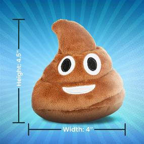 img 2 attached to 💨 Farting Poop Emoji Plush Toy: A Hilarious Prank and Play Companion!