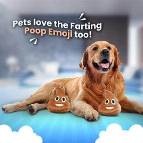 img 1 attached to 💨 Farting Poop Emoji Plush Toy: A Hilarious Prank and Play Companion!