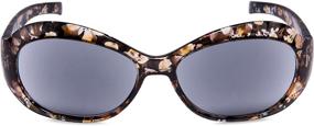 img 1 attached to EYEGUARD Stylish Outdoor Reading Sunglasses with Gorgeous Patterns for Women's Reading Glasses