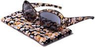 eyeguard stylish outdoor reading sunglasses with gorgeous patterns for women's reading glasses logo