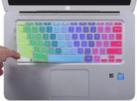 🌈 яркая радужная накладка на клавиатуру для hp 14-дюймового chromebook: ультратонкий дизайн от casebuy логотип
