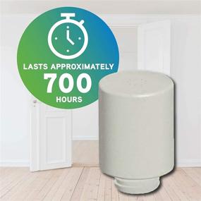 img 1 attached to 🌬️ Enhance Air Quality Effortlessly with Pure Guardian FLTDC20 Humidifier Demineralization Filter - Cartridge #2; 700 Hrs. Run Time, Eliminates Minerals & White Dust, Perfect for PureGuardian Humidifiers!